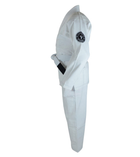 Combat Corner YoungStar Youth Brazilian Jiu Jitsu Form2 GI – FREE WHITE BELT-WHITE-4